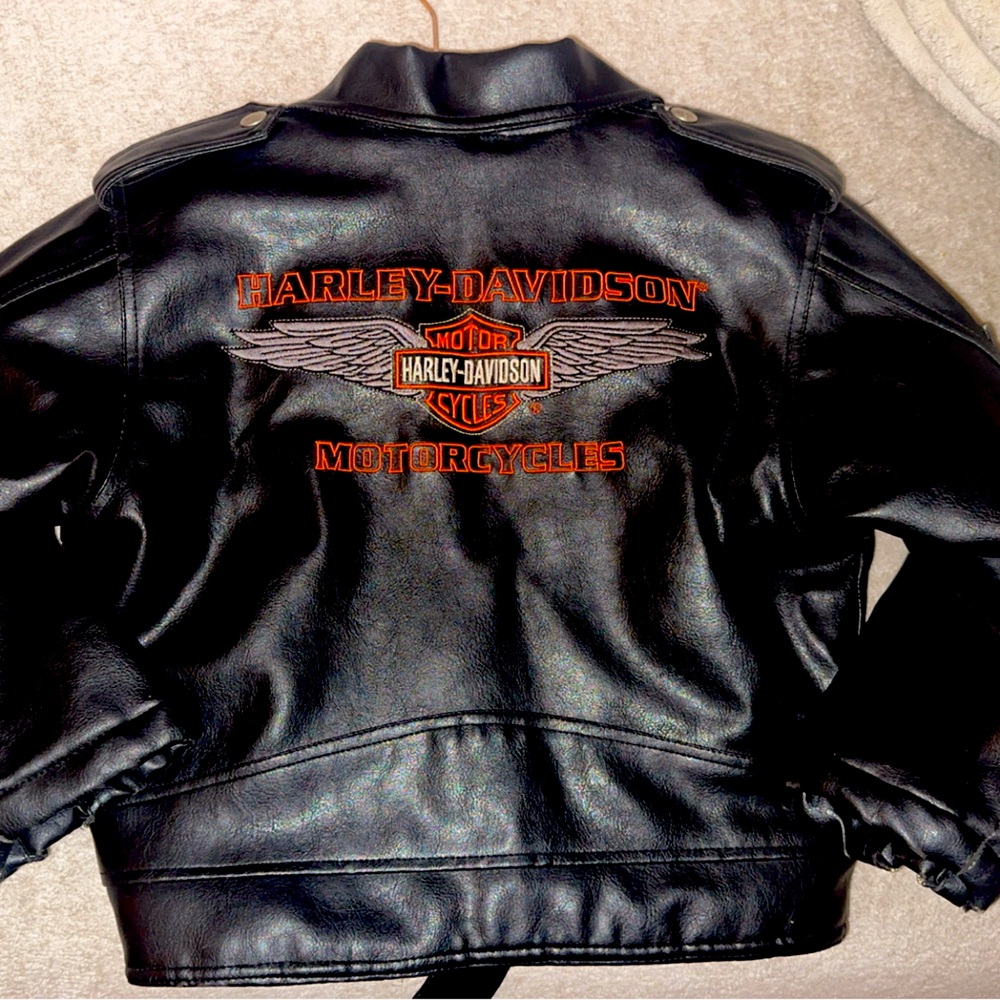 Kids Harley Davidson biker jacket